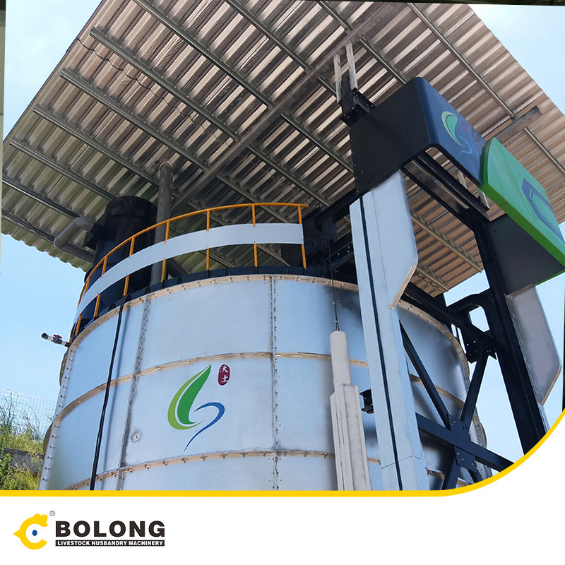 durable chicken dung fermenter